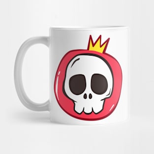 pomegranate skull king Mug